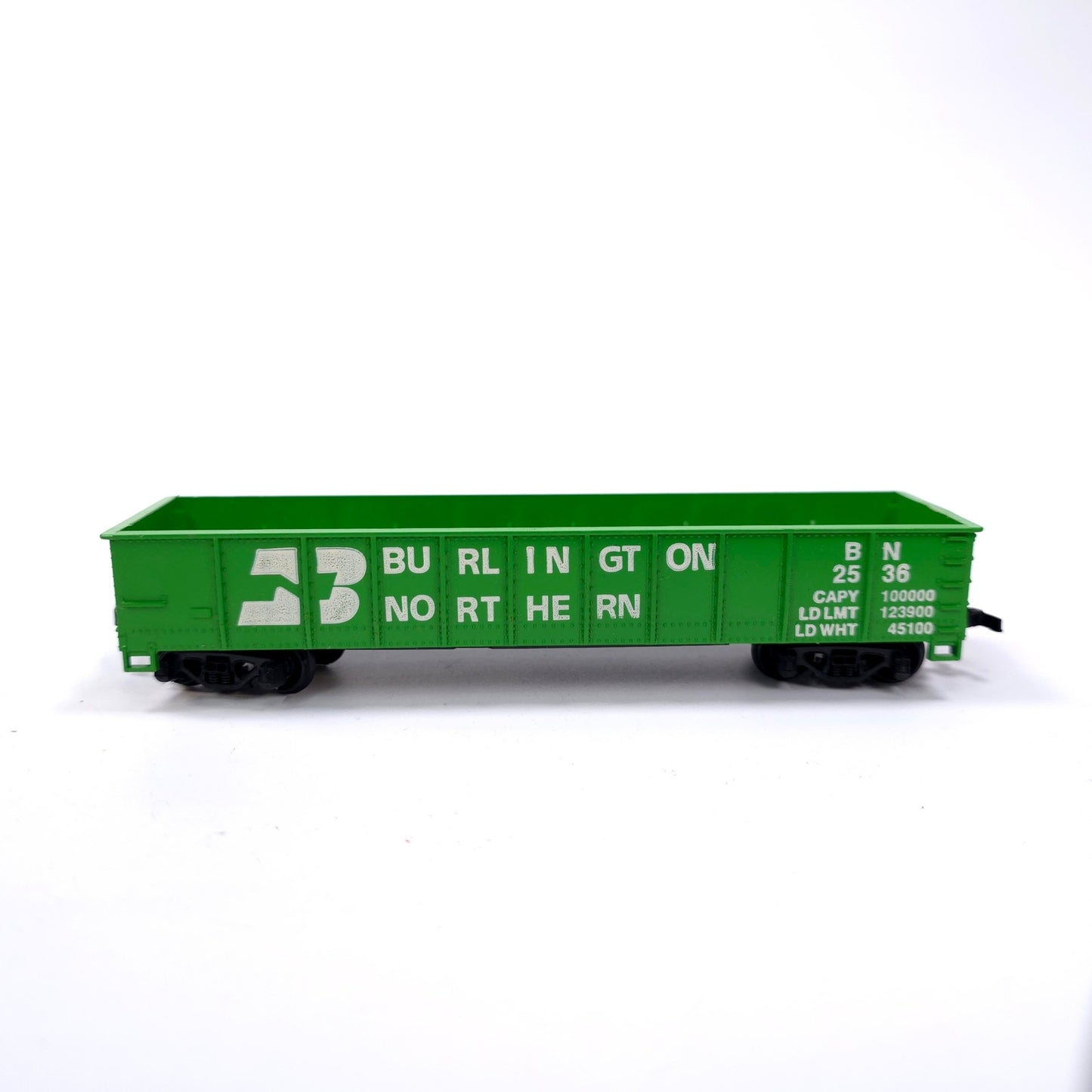 Tyco HO Scale Burlington Northern BN 2536 Open Top Train Car 2190