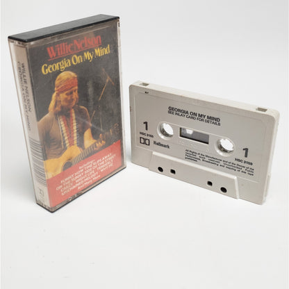 Willie Nelson Georgia On My Mind (Cassette) 2+ Ship FREE