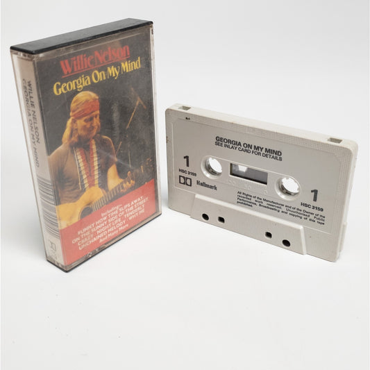 Willie Nelson Georgia On My Mind (Cassette) 2+ Ship FREE