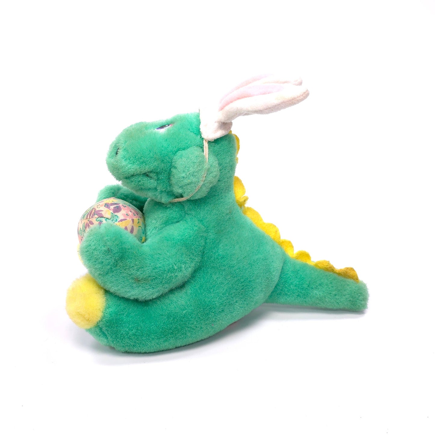 Egbert Jr. Russ Berrie Easter Egg Bunny Ears 8" Dino