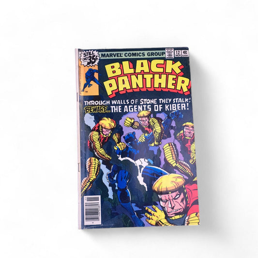 Black Panther #12 The Kiber Clue Marvel 1977 Comic Book