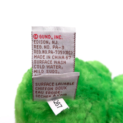 Vintage Gund Thinking Of You Heart Frog 4" Plush 14068