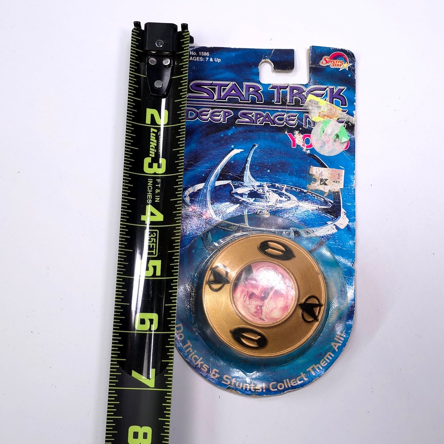 Sealed Vintage 1993 Star Trek Deep Space Nine Quark Gold Yo Yo 23488