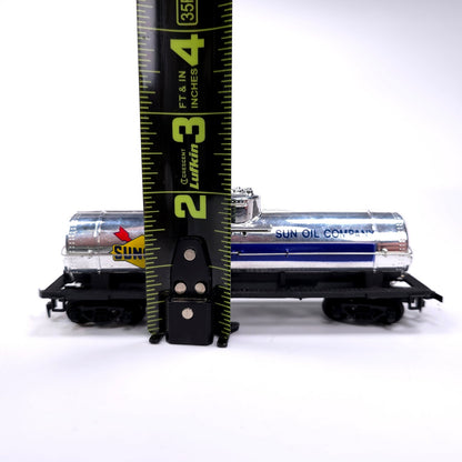 Tyco HO Scale Sunoco Sun Oil Train Tanker