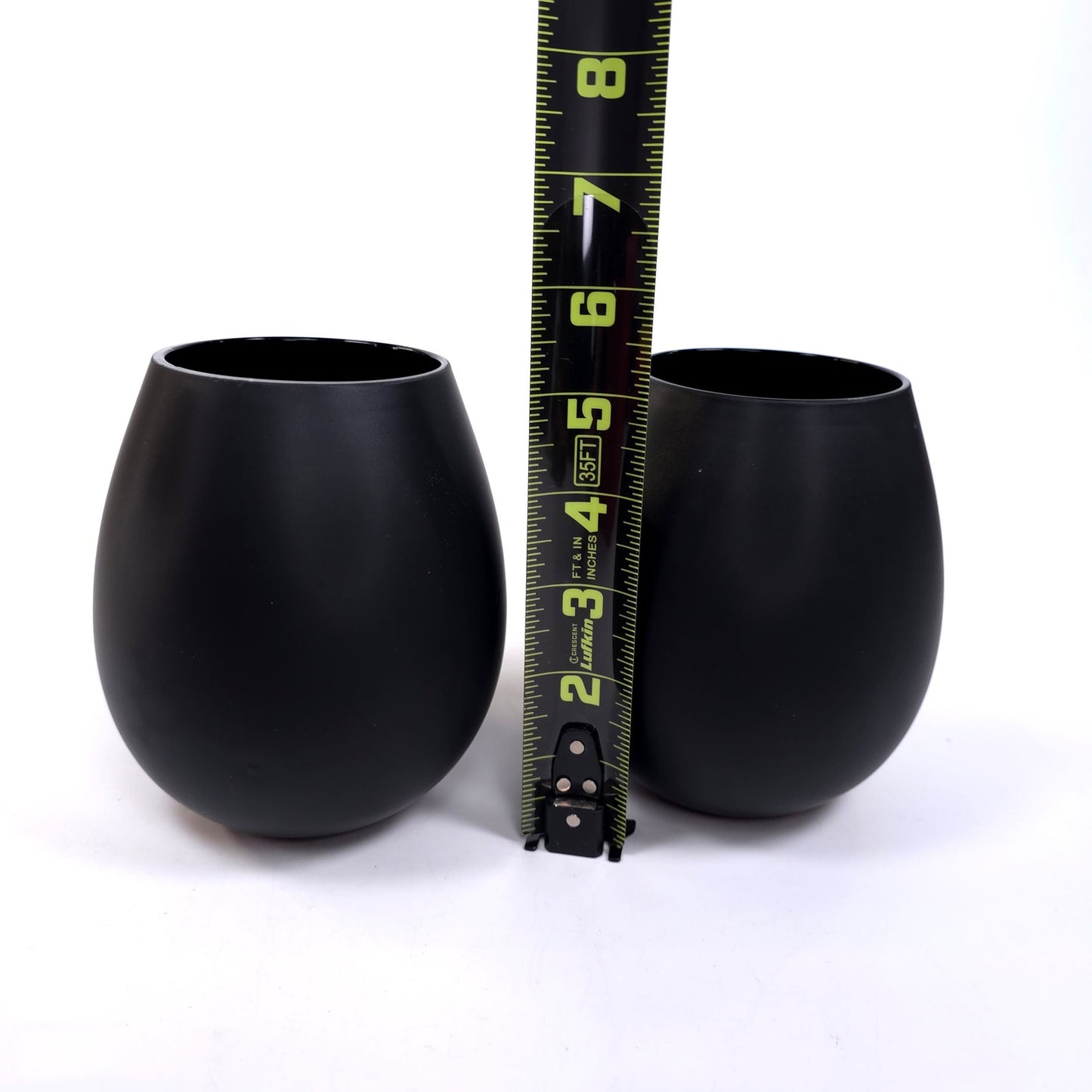 BigBetty Whole Bottle Stemless Wine Glasses Tumblers Set of 2
