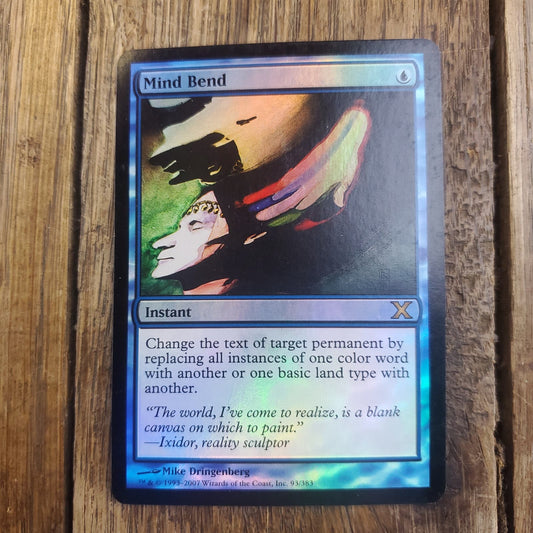 Foil Mind Bend 2007 Tenth MTG Magic The Gathering Card Game