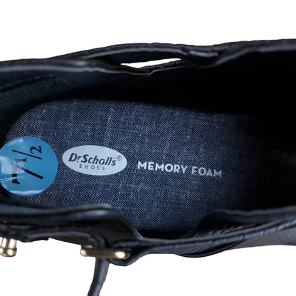 Dr. Scholls Memory Foam Women's Black Boots Booties Size 7.5 (7 1/2) Hardly Worn