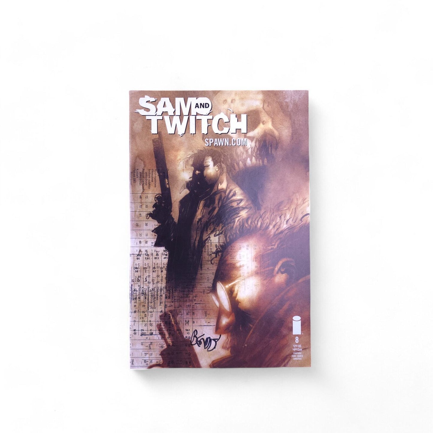 Sam and Twitch #8 Image Comics Spawn.com 2000 Comic Book