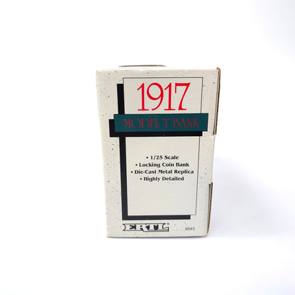 ERTL Coors 1917 Model T Metal Diecast 1/25 Scale Malted Milk Coin Bank