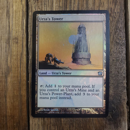 Foil Urza's Tower 2005 Ninth Edition MTG Magic The Gathering Card Game