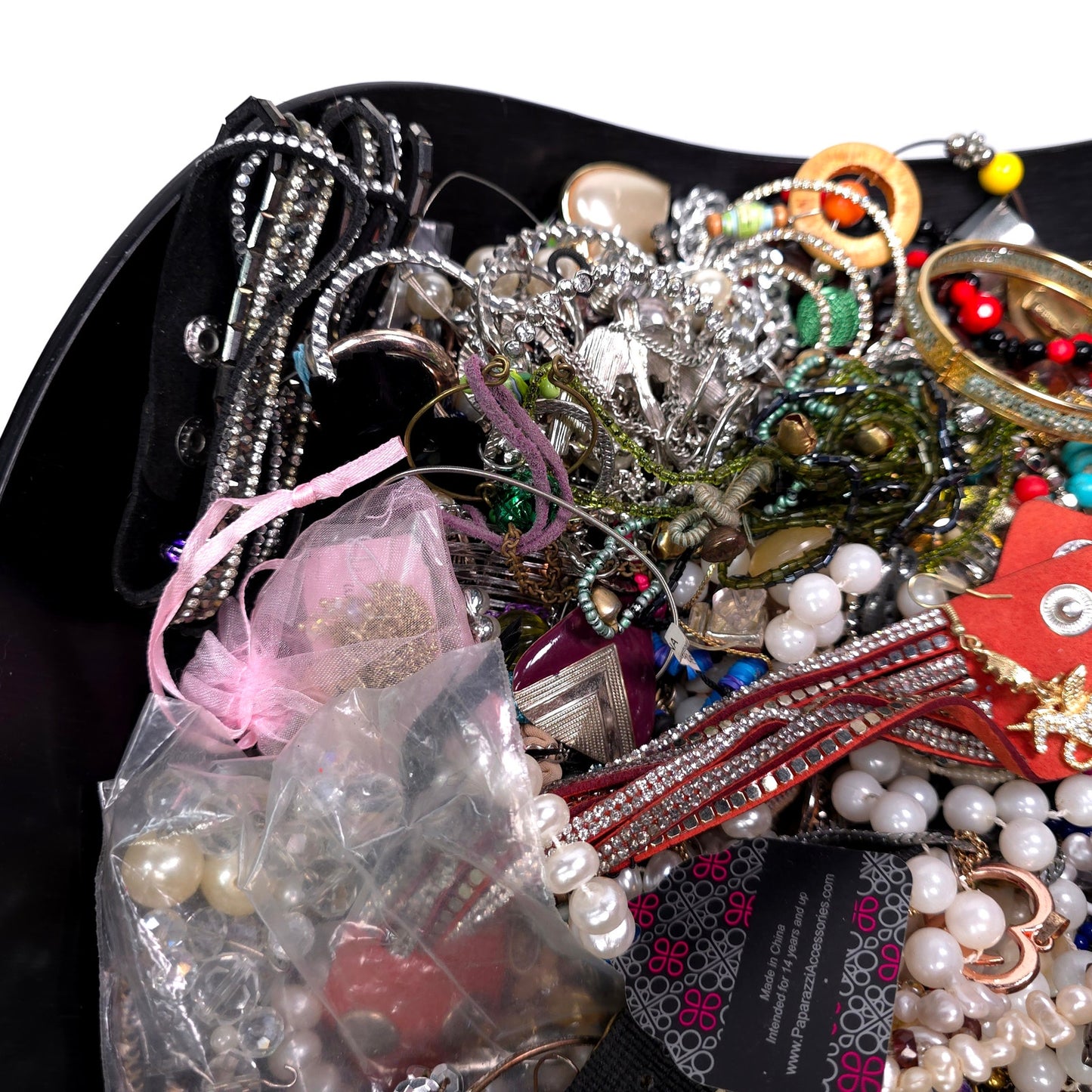 5 lb Vintage to Now Mixed Jewelry Lot Costume Craft Repair Resale JL8