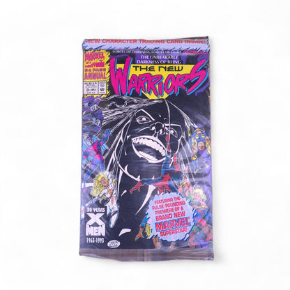 Sealed The New Warriors #3 Marvel Comics 1993 Comic Book with Insert Card