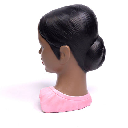 Vintage MCM Lego Japan Display Mannequin Head Bust Pink Shirt