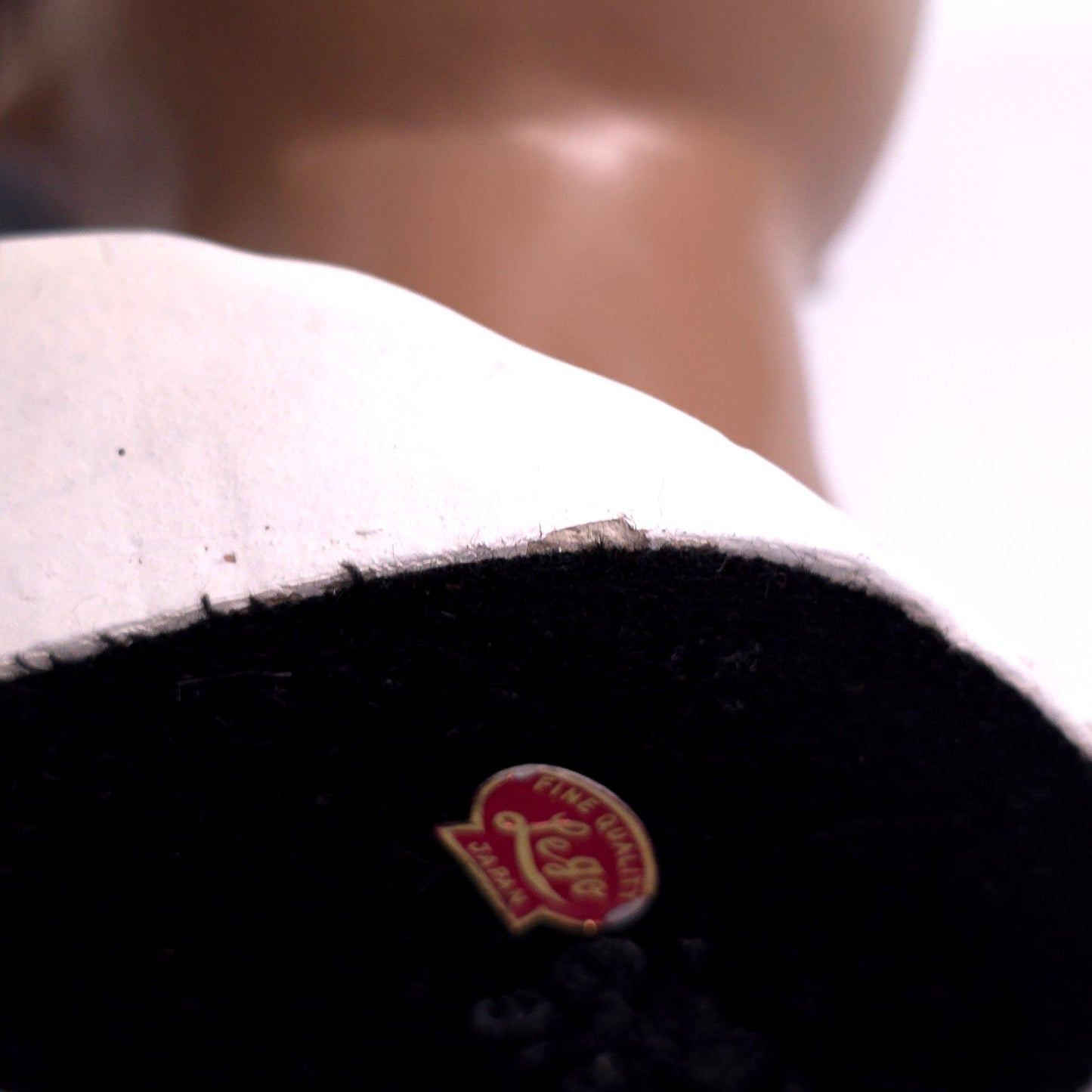 Vintage MCM Lego Japan Display Mannequin Head Bust White Shirt