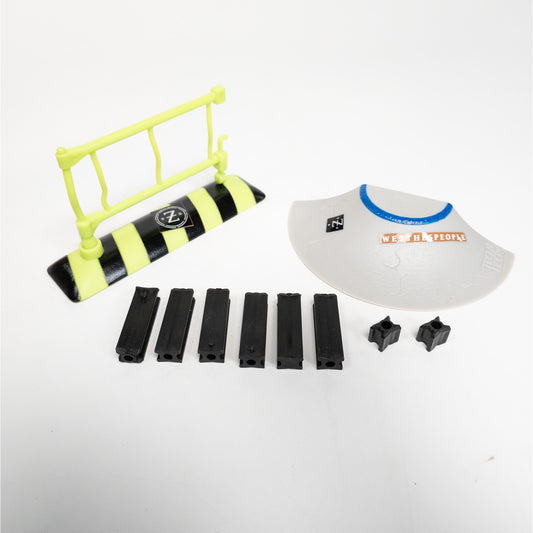 Tech Deck Skate Park Pieces Rail Gate 180 Degree Quarter Pipe WE9THE6PEOPLE