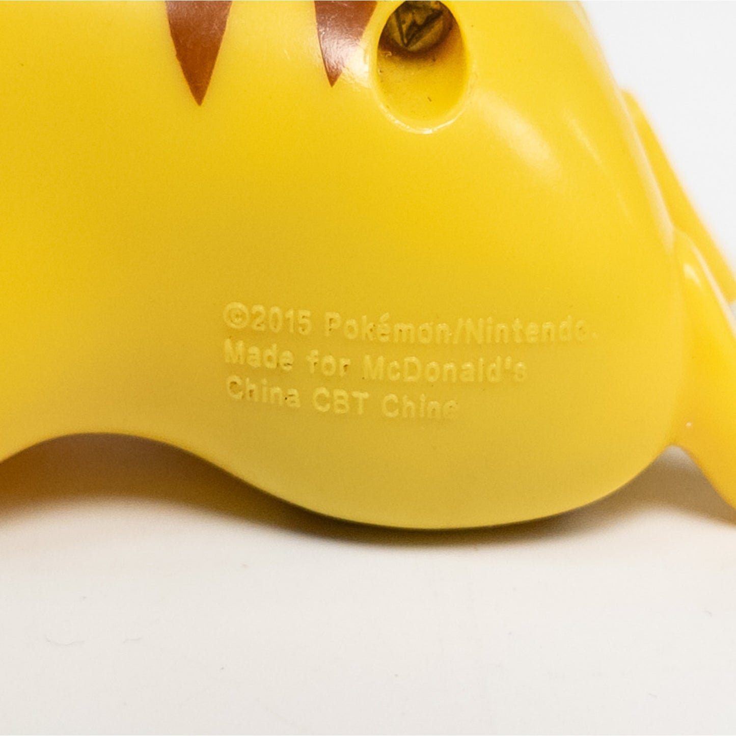 Pokemon Pikachu 2015 McDonald's Happy Meal Friction Sparker Toy Lights Up