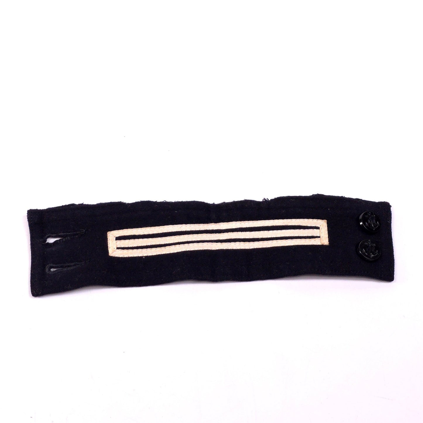 Vintage Navy Uniform Cuff Rank Band 3 Strips Cheif Petty Officer CPO
