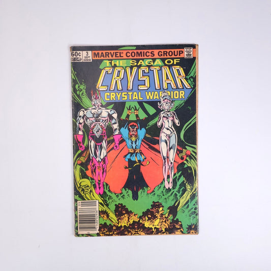 The Saga of Crystar Crystal Warrior #3 Marvel Comics Comic Book