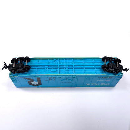 HO Scale The Rock 57028 Blue Train Car