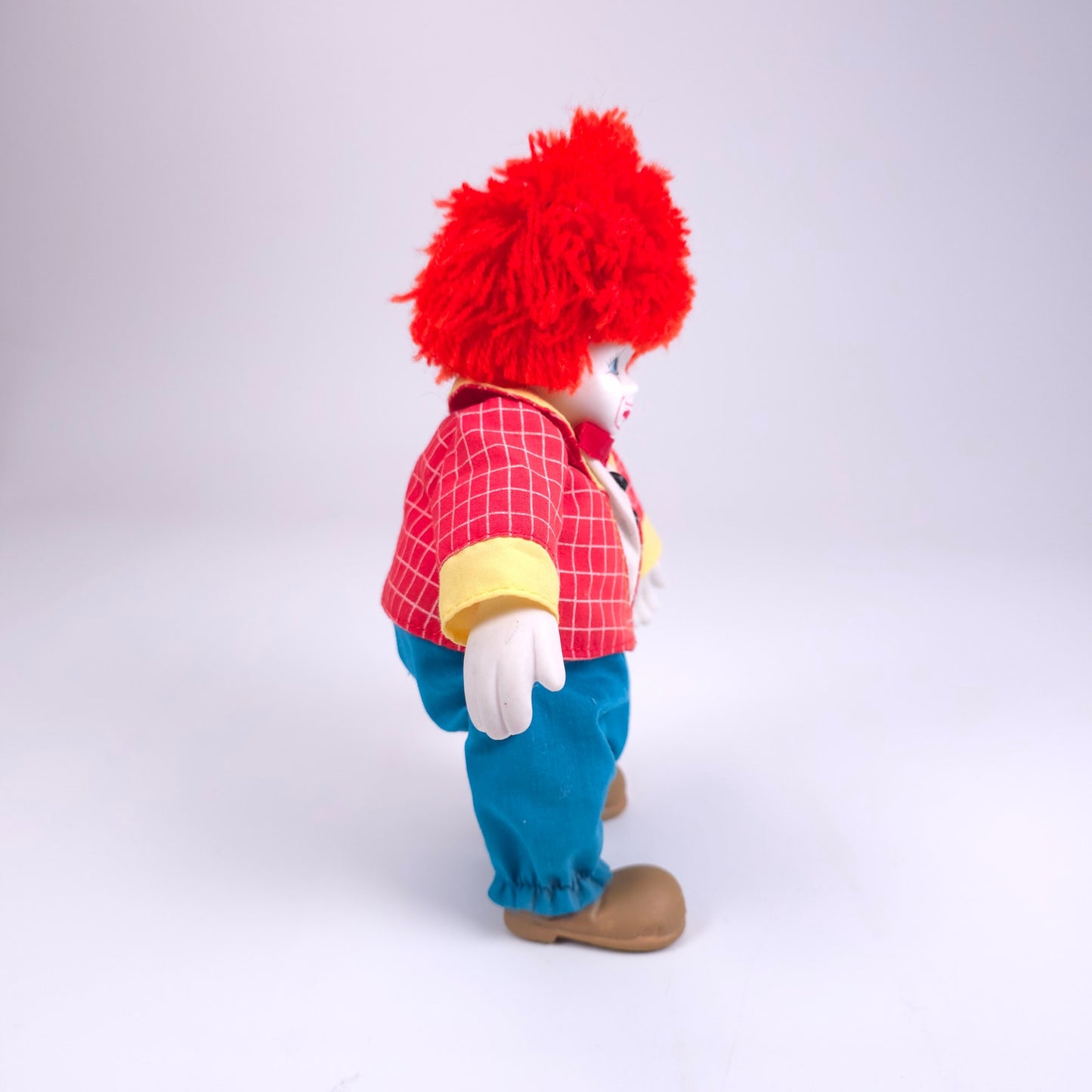 L'il Chips 7 inch Porcelain Clown Doll by Russ Berrie 1962 Figure