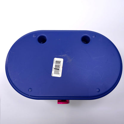 Caboodles Medium Cosmetic Makeup Jewelry Box w/ Mirror Blue Gray 2615