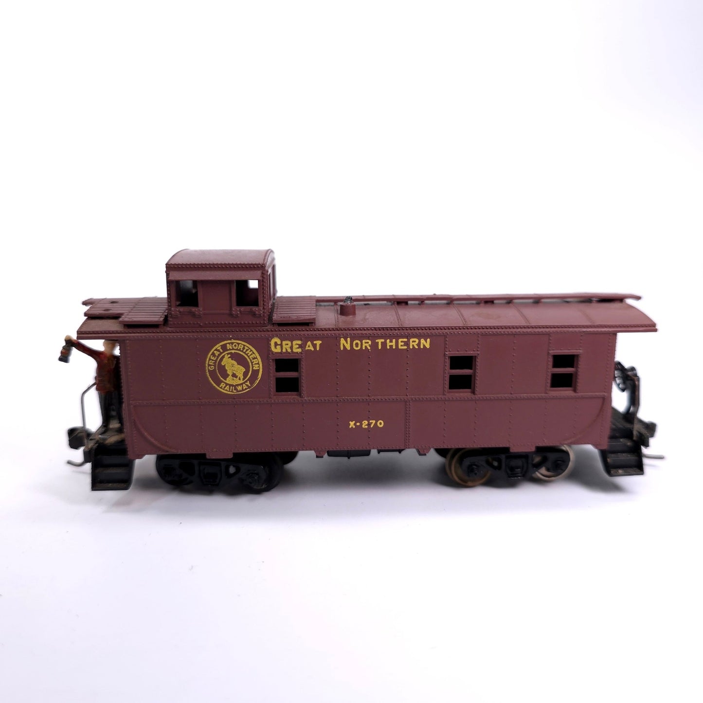 HO Scale Great Northern X270 Caboose Train Car