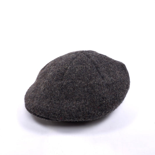LL Bean Wool Blend Flat Cap Ear Flap Hat Size L 22 1/2 Circumference