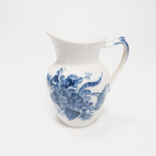 Royal Copenhagen Ceramic Mini 4" Creamer Pitcher Blue Flower Pattern
