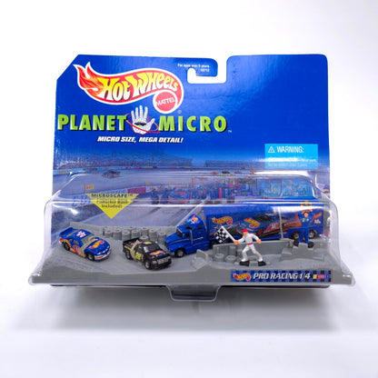Sealed Hot Wheels Planet Micro Pro Racing 1/4 Series 1 Irvan Petty Mattel