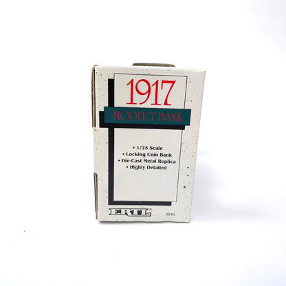 ERTL Coors 1917 Model T Metal Diecast 1/25 Scale Malted Milk Coin Bank