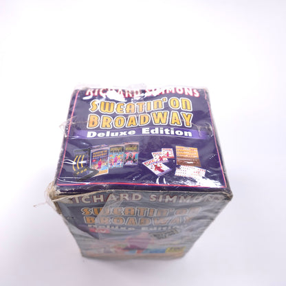 Sealed Richard Simmons Sweatin' On Broadway Deluxe Edition VHS Workout Set