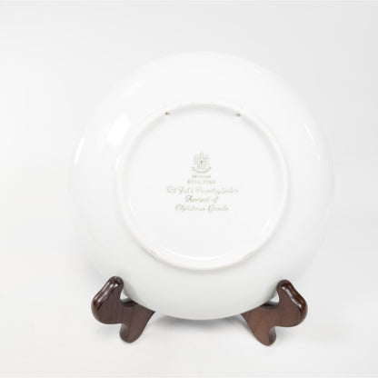 1969 Royal Copenhagen Denmark Christmas Plate Arrival of Christmas Guests