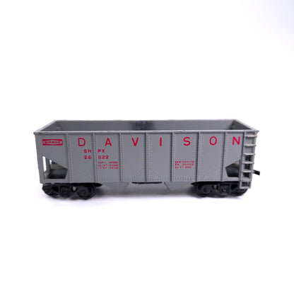 HO Scale Davison Grace 26022 Open Top Train Car