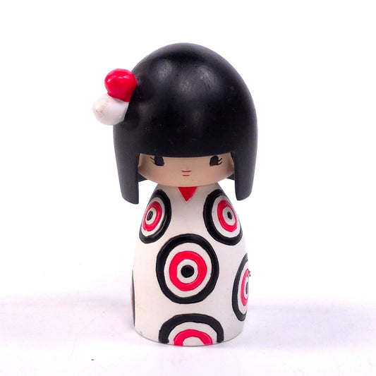 Momiji Funny Girl Message Doll 2008 Wooden Friendship Figure