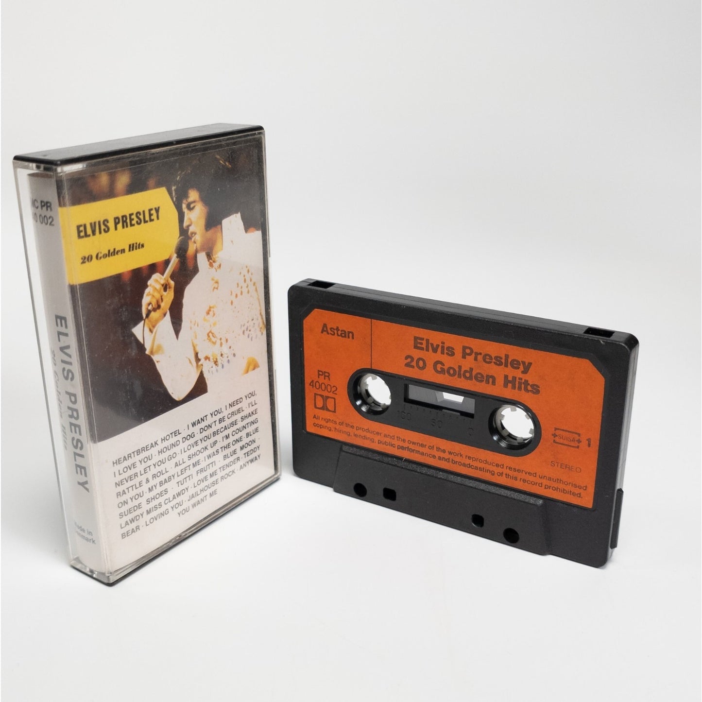 Elvis Presley 20 Golden Hits (Cassette) 2+ Ship FREE