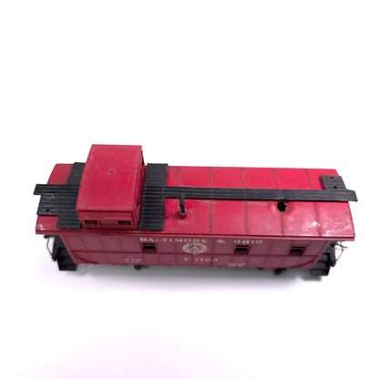 HO Scale Baltimore & Ohio C-1769 Caboose Train Car