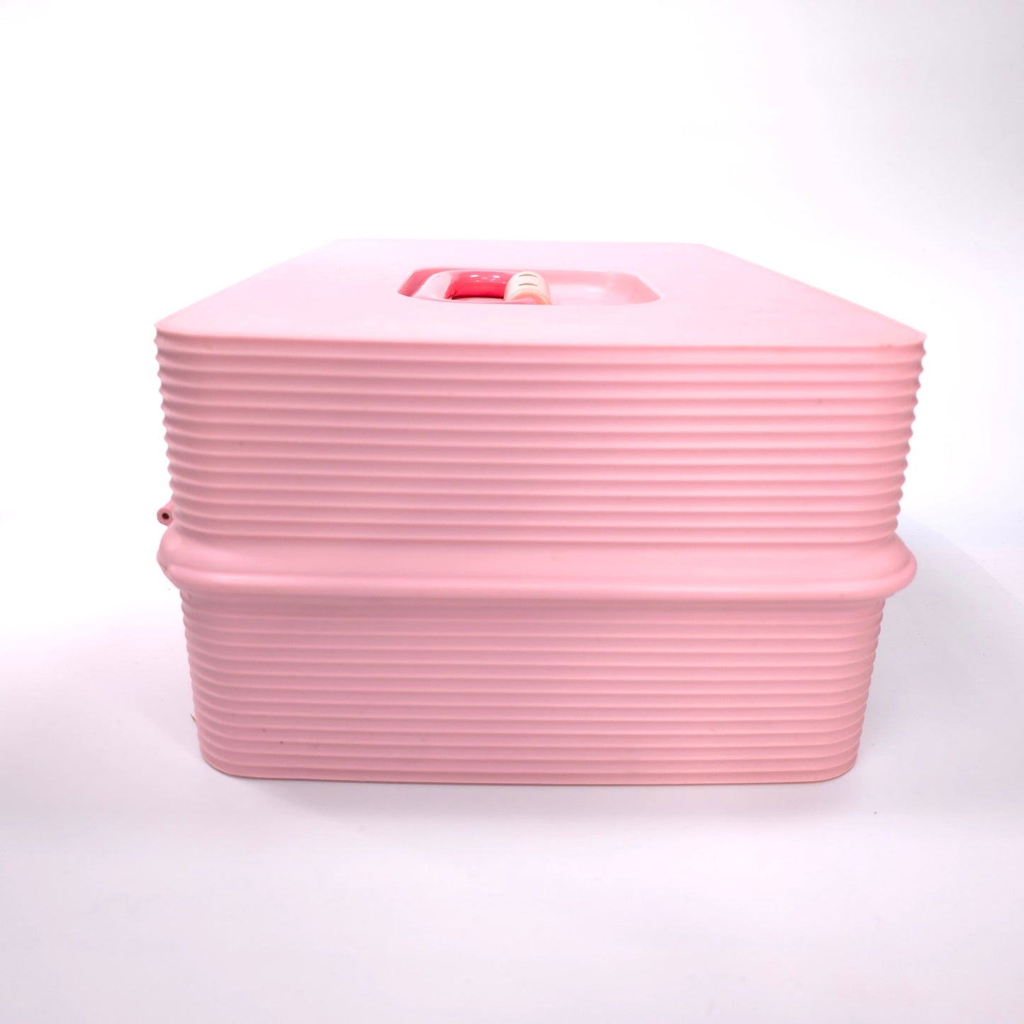Vintage Caboodles Large Case Cosmetic Makeup Jewelry Box Pink 2425
