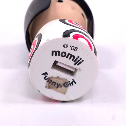 Momiji Funny Girl Message Doll 2008 Wooden Friendship Figure