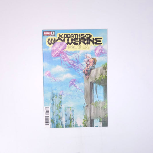X Deaths of Wolverine #2 Marvel Comics Spoiler Variant Comic Book