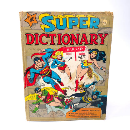 1978 The Super Dictionary DC Hard Cover Book