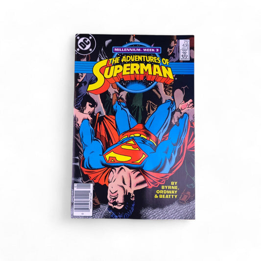 The Adventures of Superman #436 Millennium Week 3 DC Comics 1988 Comic Book