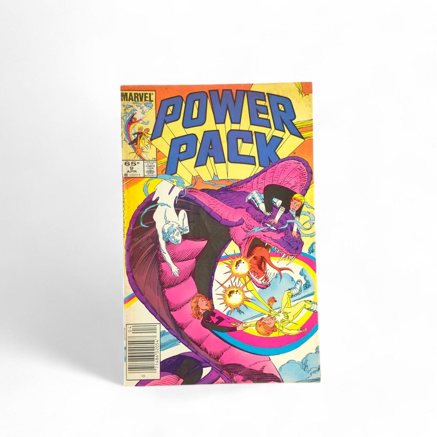 Power Pack #9 Marvel Comics Comic Book