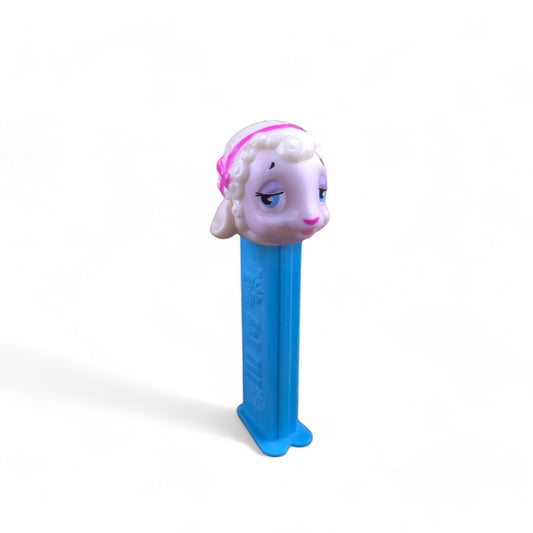 PEZ Easter Lamb D Footed Candy Dispenser 2008 Retired Blue