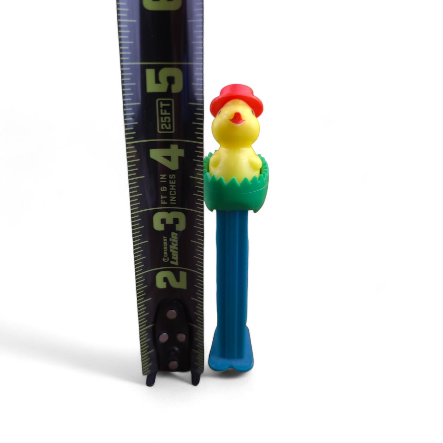 PEZ Easter Chick In Egg Footed Candy Dispenser 1999 Retired Blue