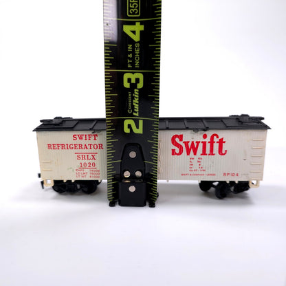 HO Scale Swift Refrigerator Line SRLX 1020 Train Car