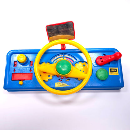 Vintage Kohner Musical Busy Driver #807 Stroller Car Seat Wheel