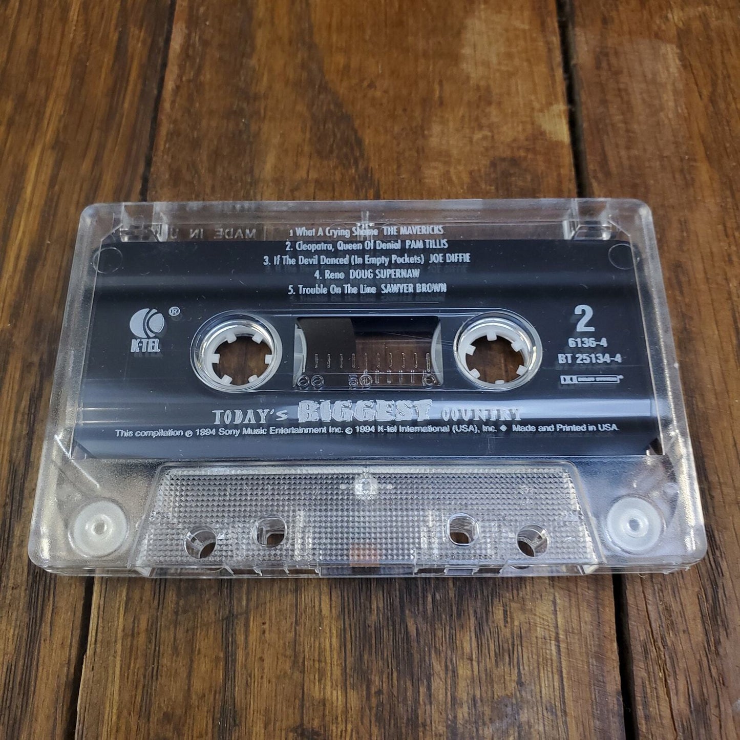 Today’s Biggest Country (Cassette) 2+ Ship FREE