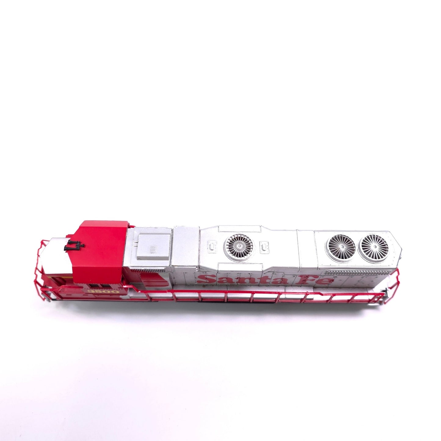 Life Like HO Scale Santa Fe 3500 Diesel Locomotive Engine Train FOR PARTS