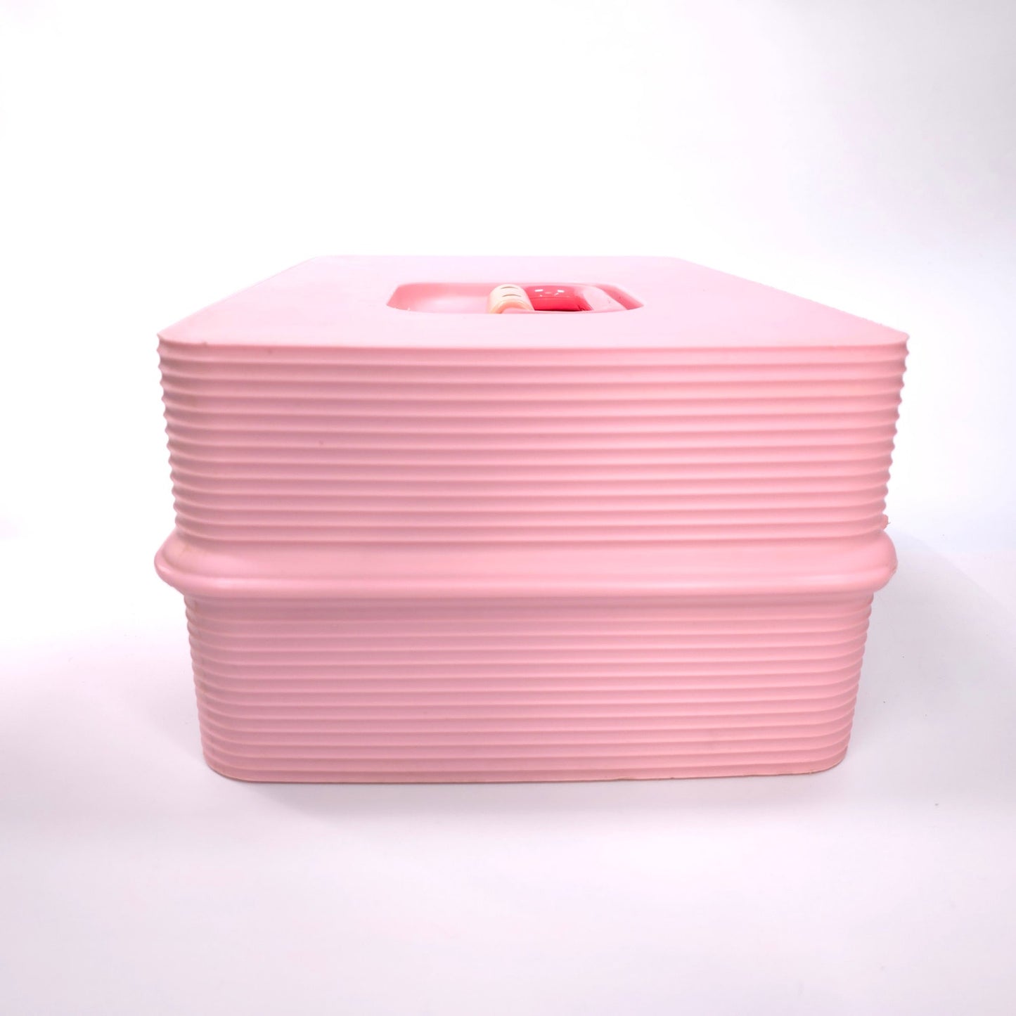 Vintage Caboodles Large Case Cosmetic Makeup Jewelry Box Pink 2425