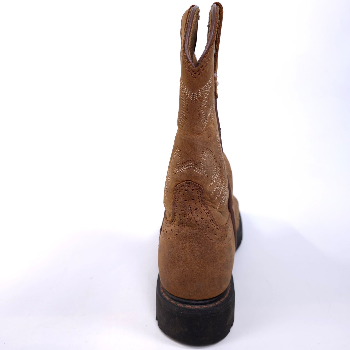Ariat Leather Cowboy Work Boots Mens Size 8.5D ASTM F2892-11 EH